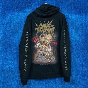 Cattle Decapitation Death Atlas Album Band Zip-Up Hoodie XL